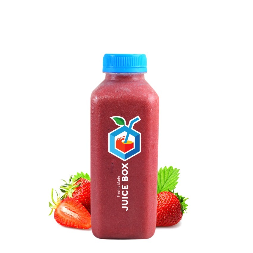 

Strawberry Smoothie 1 Liter Stroberi Jus 1000 ml