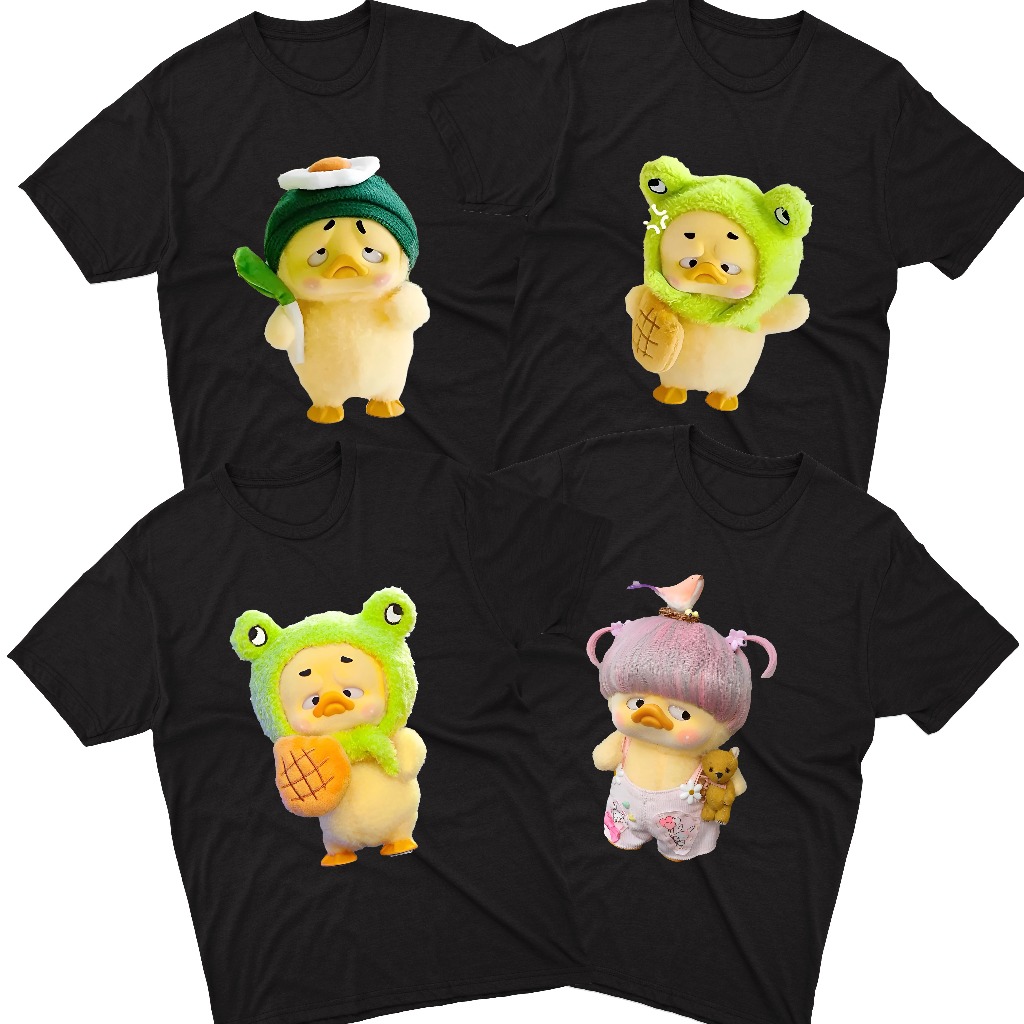 Kaos Upset Duck -  Boneka Lucu Viral -  Unisex Pria Wanita