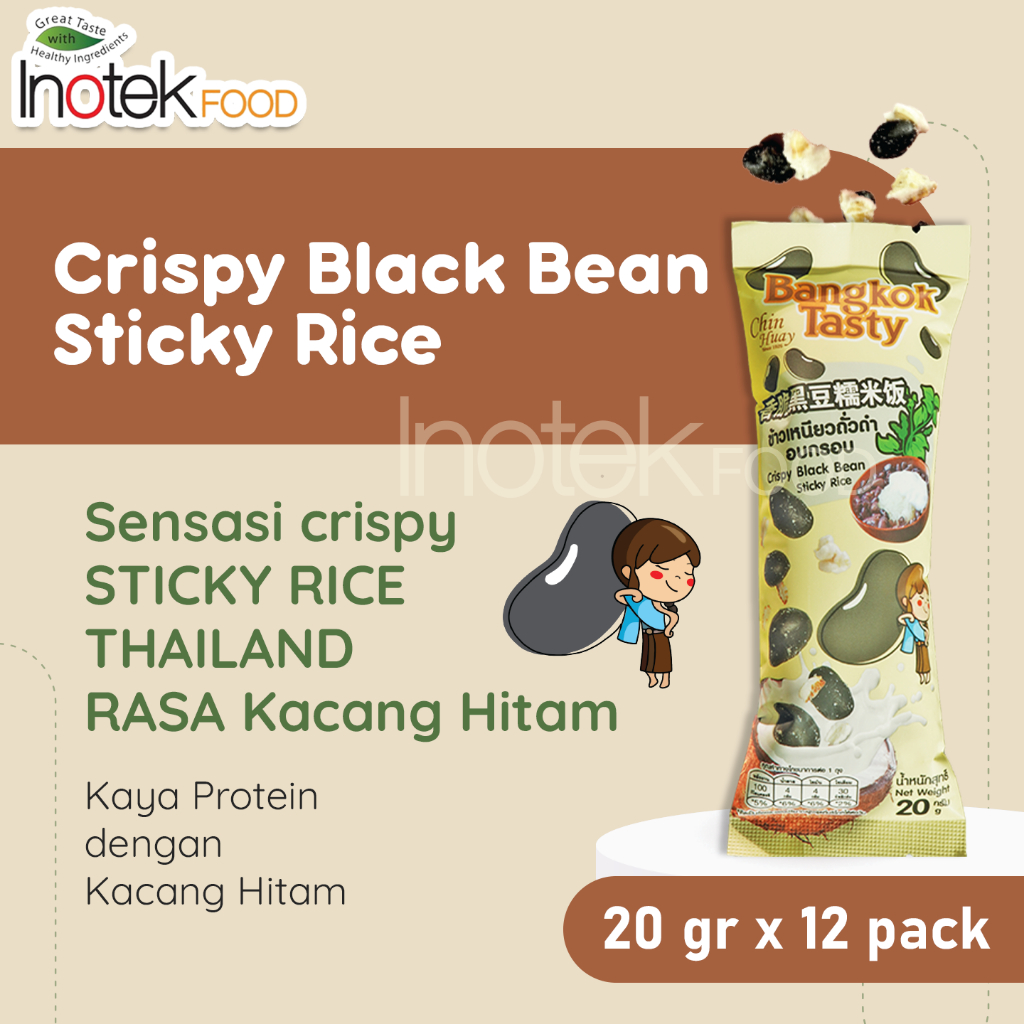 

CRISPY BLACK BEAN STICKY RICE 20GR X 12PCS