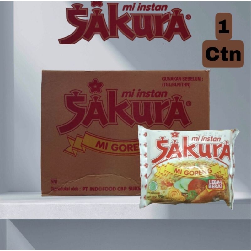 

Mi Instan Sakura Goreng [ 1 Dus 40 Pcs ]