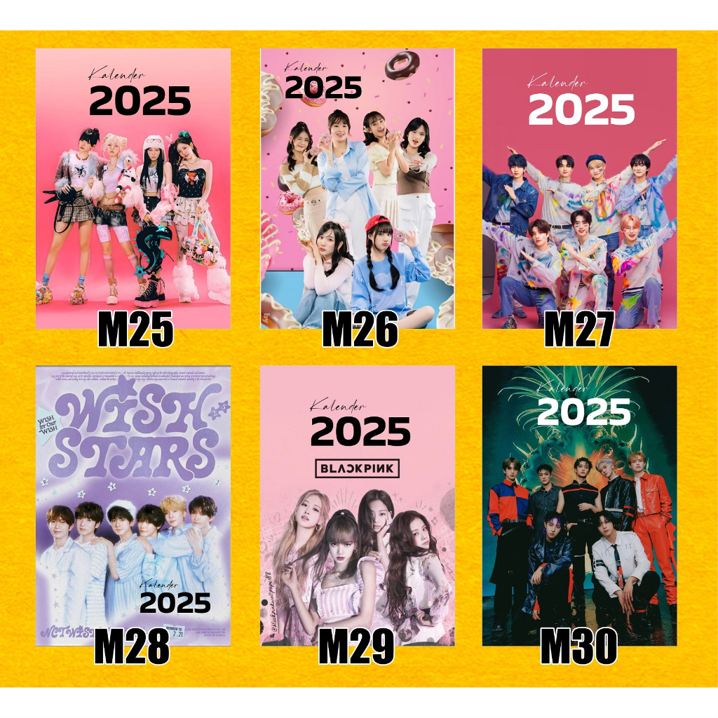 

KALENDER MINI READY STOK UKURAN 12X7,5 CM