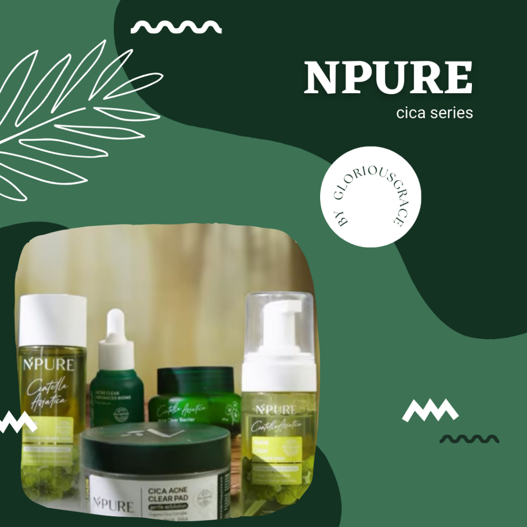 N'PURE Centella Asiatica | Toner | Moisturizer | Clear Pad | Face Wash | Biome Acne Serum
