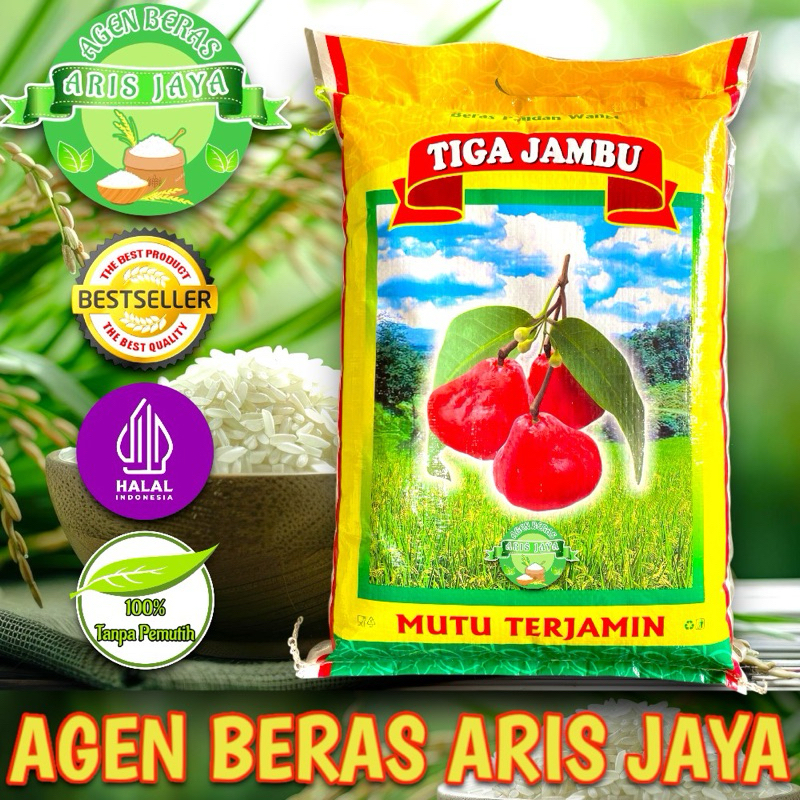 

Beras Tiga Jambu 5kg 10kg 20kg