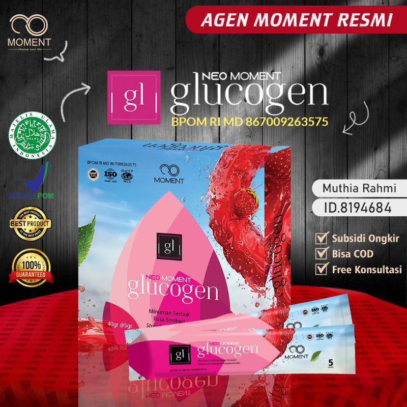 ASLI ORIGINAL MOMENT NEO GLUCOGEN 12 SACHET