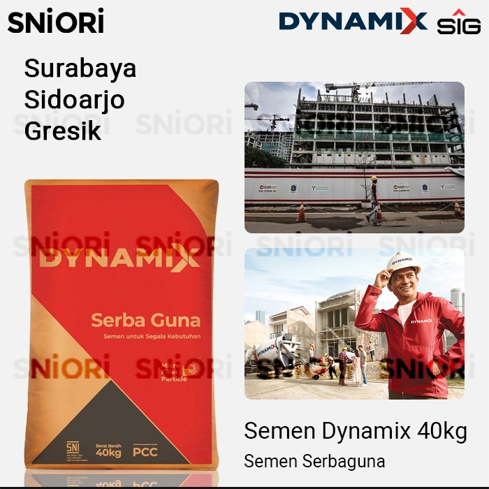 Semen Dynamix 40kg Surabaya Sidoarjo Gresik