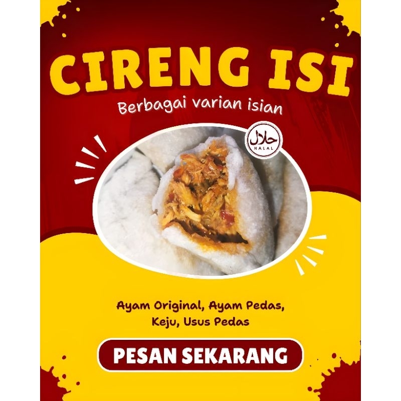 

CIRENG ISI AYAM (MENTAH)