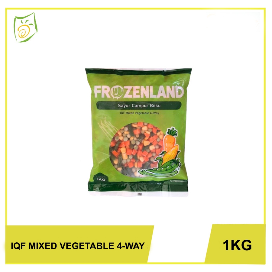 

Frozenland Vegetable Mix 4 Ways 1kg - Sayuran Beku 1kg