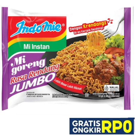 

MIe Indomie Jumbo Rendang Original