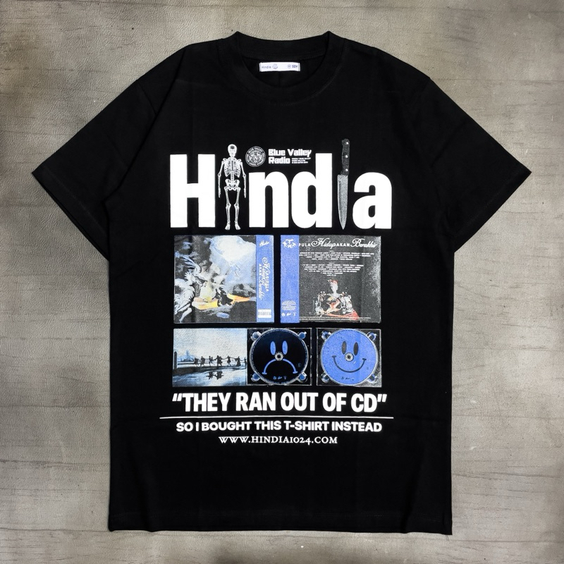 Hindia - Sold Out | Tshirt Black Original Merchandise