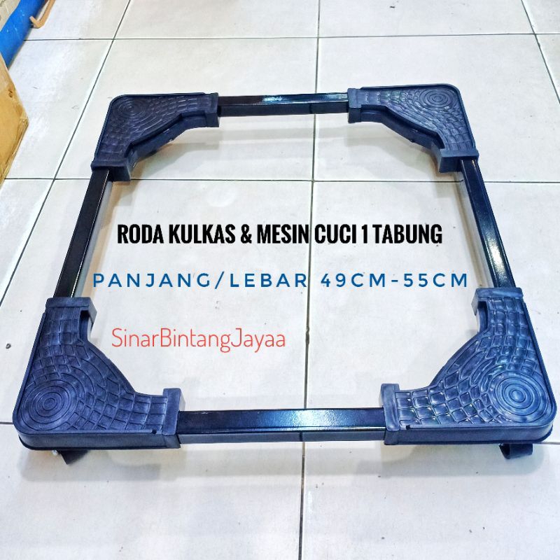 VIPER  Roda Kaki Kulkas 2 pintu 1Pintu Tatakan Alas Mesin Cuci 1Tabung