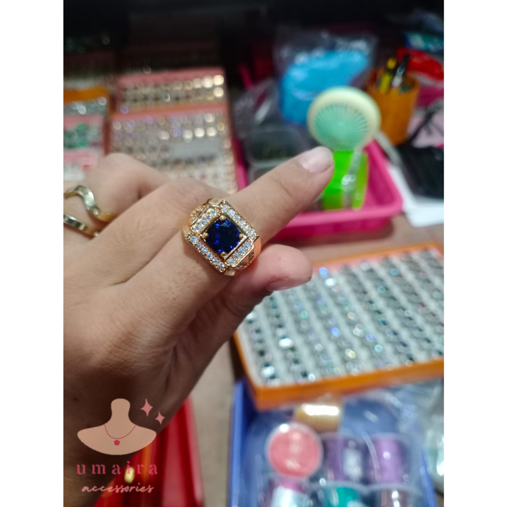 Cincin Batu Giok Pria - Cincin Giok Cowok - Cincin Cowok Batu Giok Asli - Cincin Pria Batu Giok