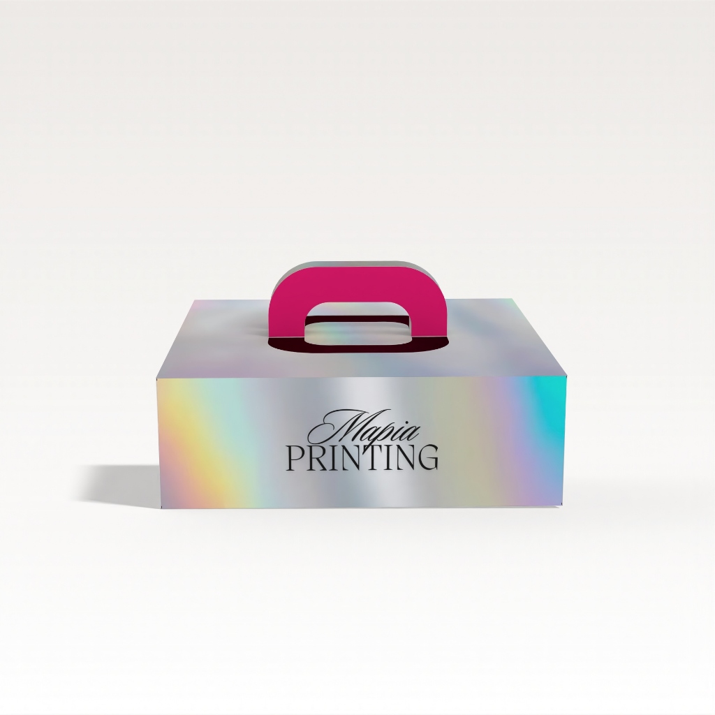 

Hologram Box Packaging Custom Kemasan Metalic