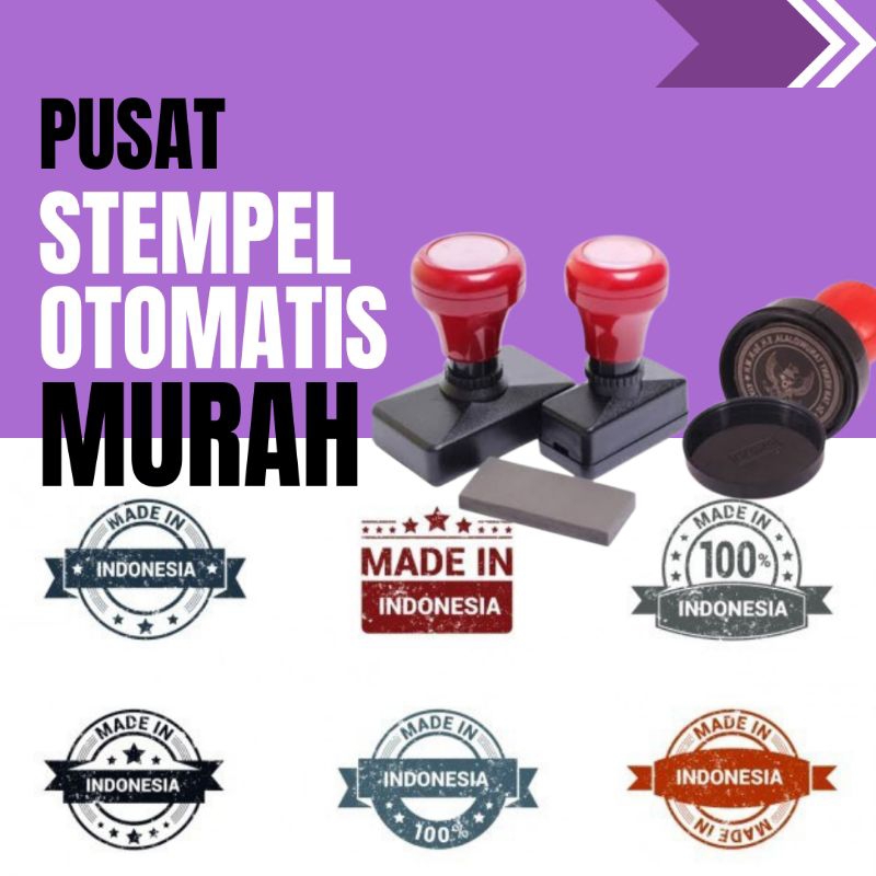 

Stempel Otomatis Murah Free Desain, Tersedia Juga Stempel Nama