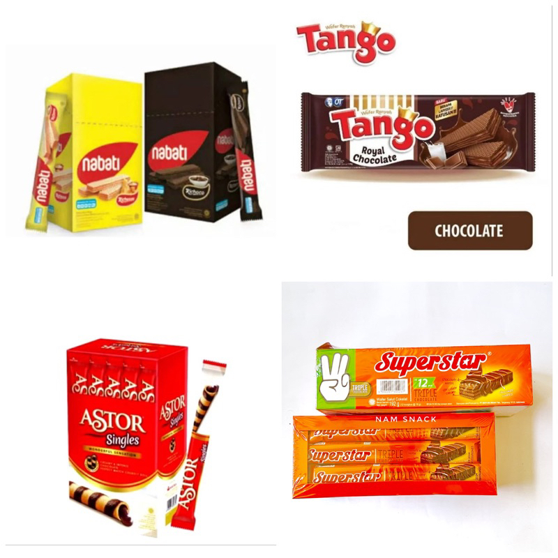 

aneka biskuit dan wafer snack