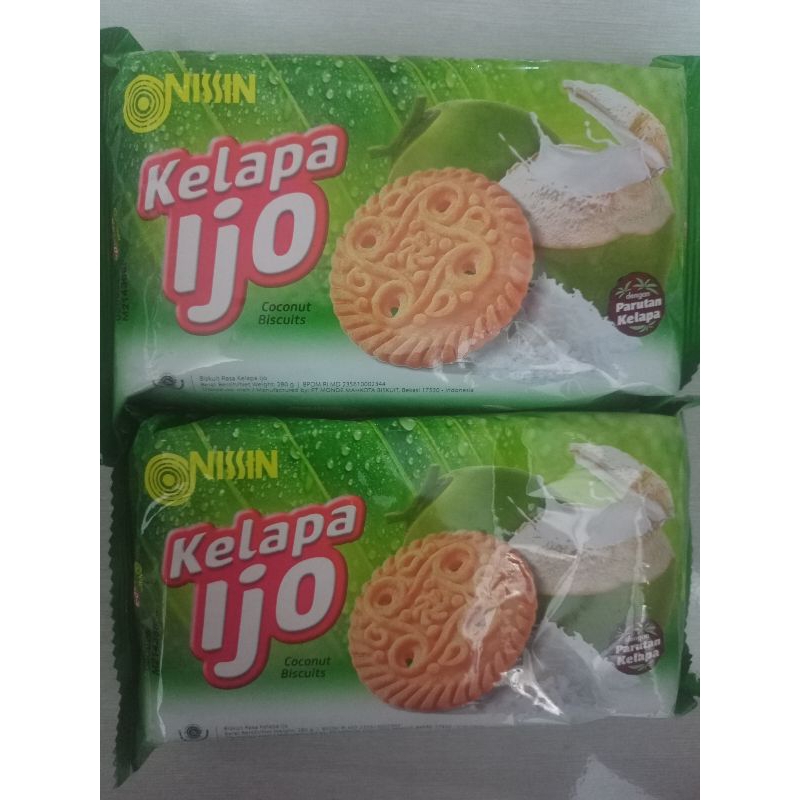 

Nissin Biskuit Kelapa Ijo 280 G