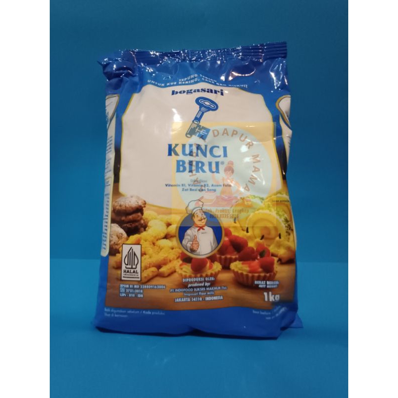 

Bogasari Kunci Biru Premium 1kg