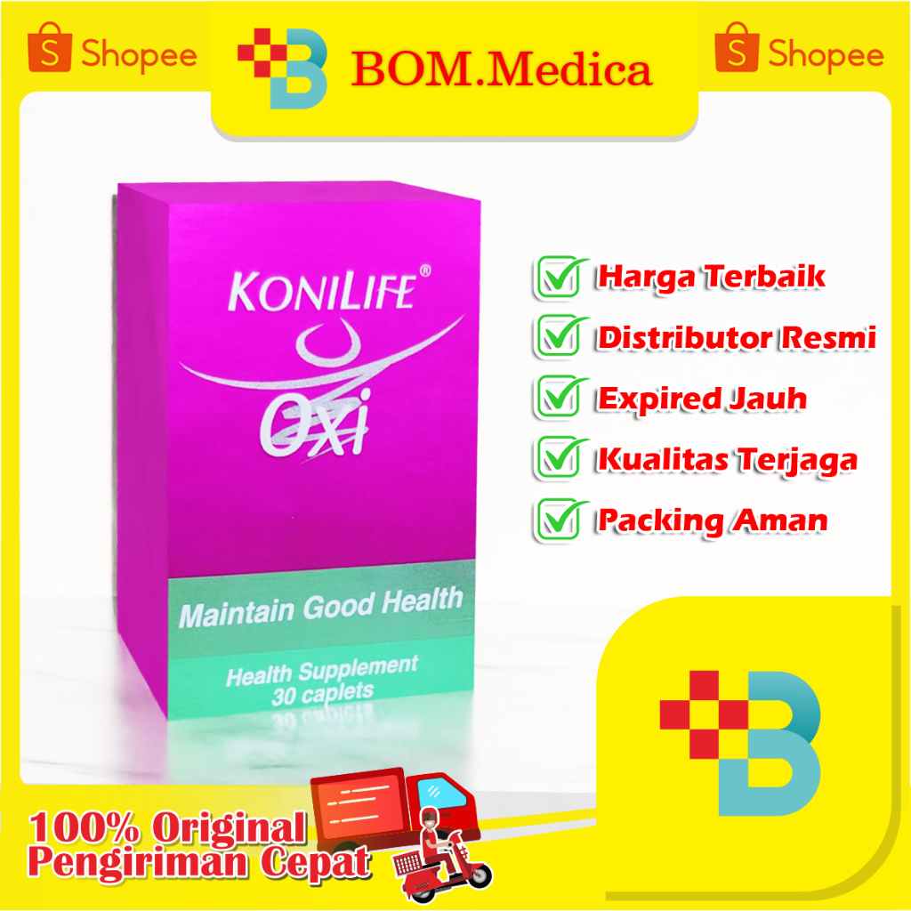 KONILIFE OXI / KONILIFE OXY/ ANTIOKSIDAN / SUPLEMEN DETOX / VITAMIN ANTIOKSIDAN