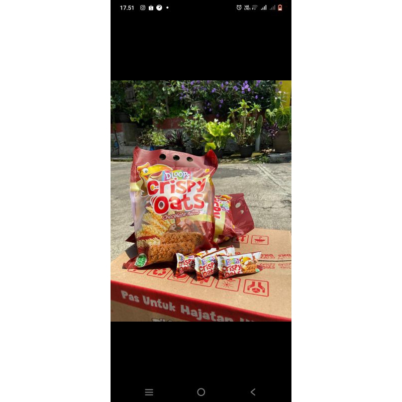 

DLOOPS CRISPY oat rasa coklat