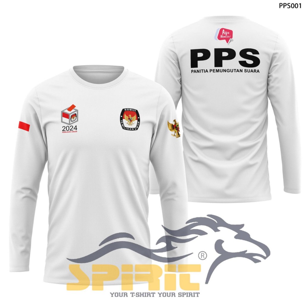 kaos seragam  panitia pps seragam panitia pemilu kaos cattun kpps custom suka suaka
