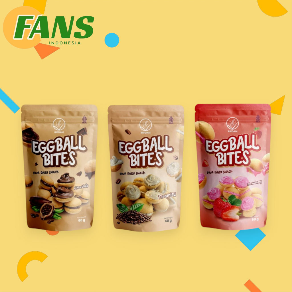 

CAMILAN SNACK EGG BALL BYTES | TEMUKAN KOMBINASI RASA FAVORIT ANDA