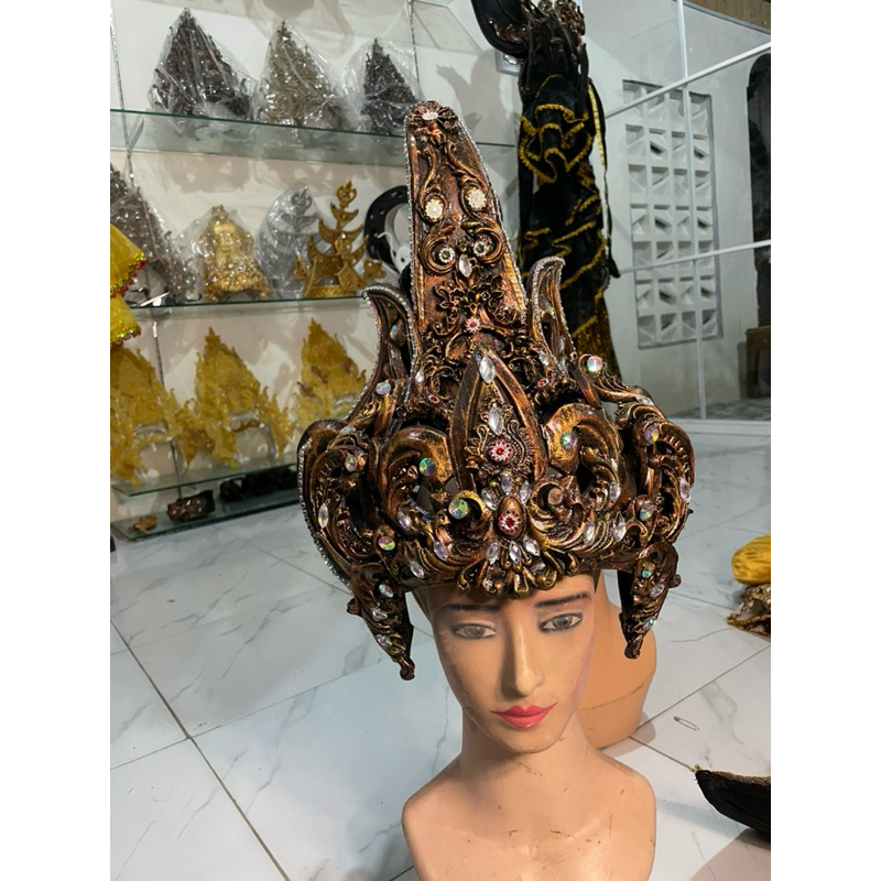 mahkota karnaval, headpieces karnaval, mahkota tari,