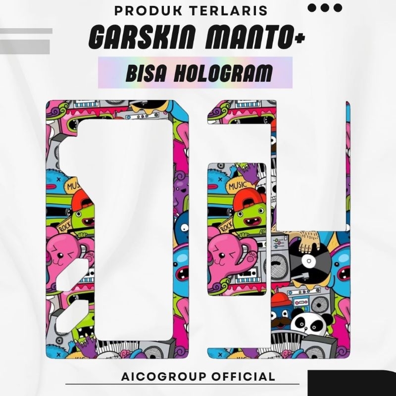 

JAKACUSTOM - Stiker Garskin Mant0 Al0 Bisa Hologram Original Desain Full Motif Bisa Custom Anti Air Tahan Lama