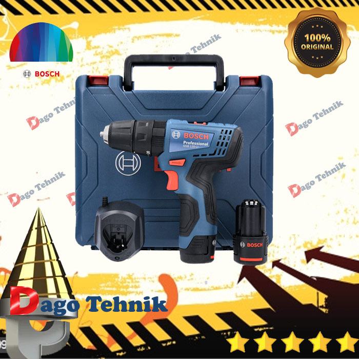 Bor Baterai BOSCH GSB 120 li cordless drill tembok besi kayu