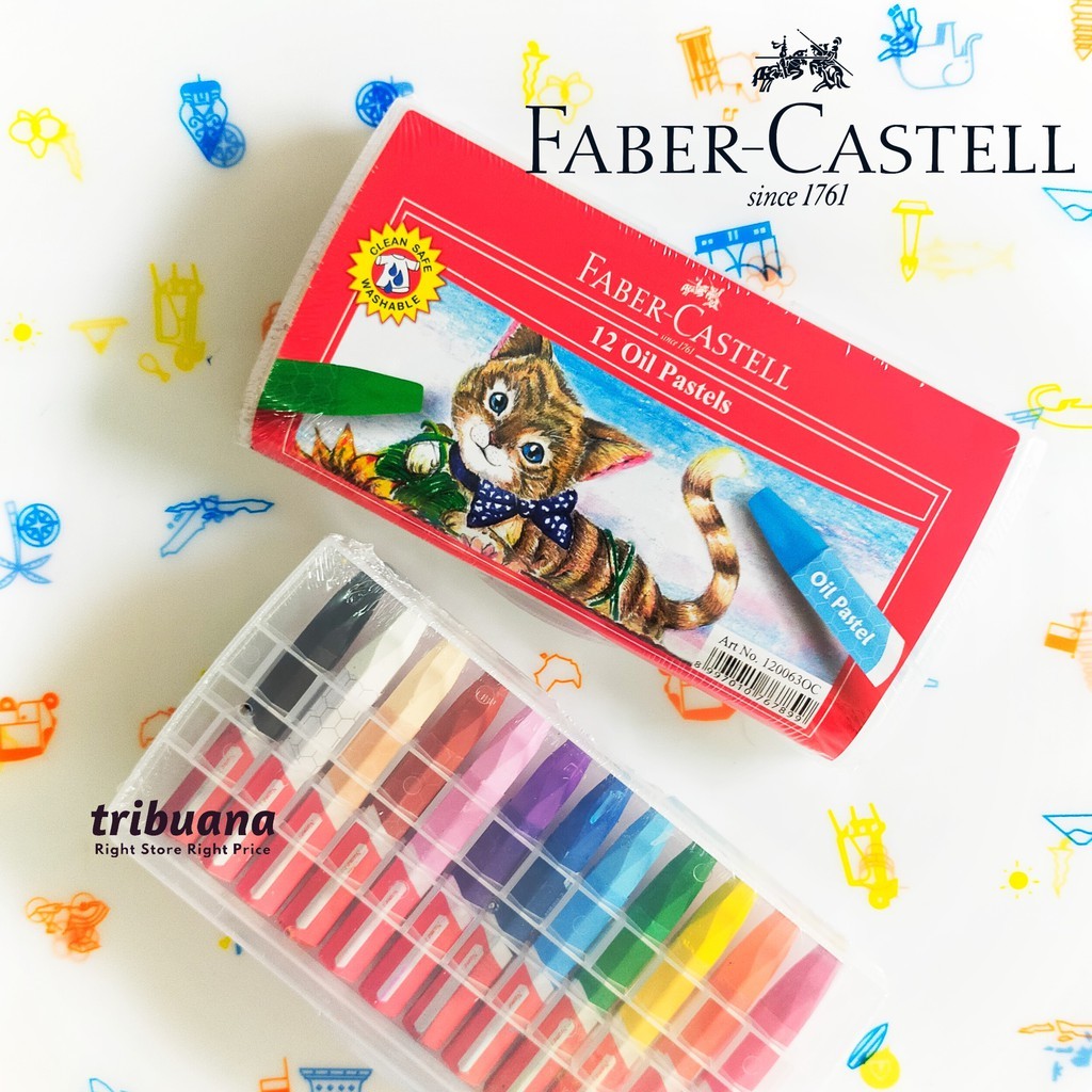 

crayon warna merk faber castell 1pack