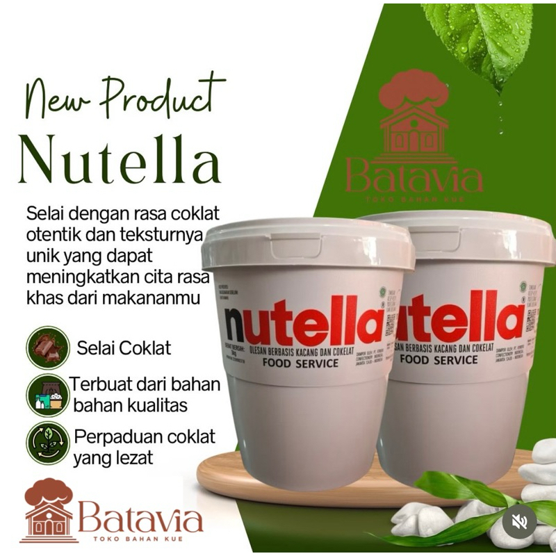 

NUTELLA SELAI 3KG | Nutella Selai Hazelnut / Hazelnut Spread - 3KG