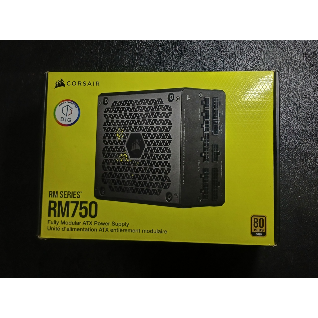 POWER SUPPLY PSU CORSAIR RM750 80+ GOLD SECOND FULLSET
