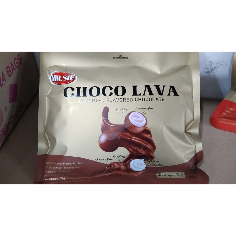 

CHOCO LAVA MR. SIP 200 GRAM COKLAT BALL BERLAPIS