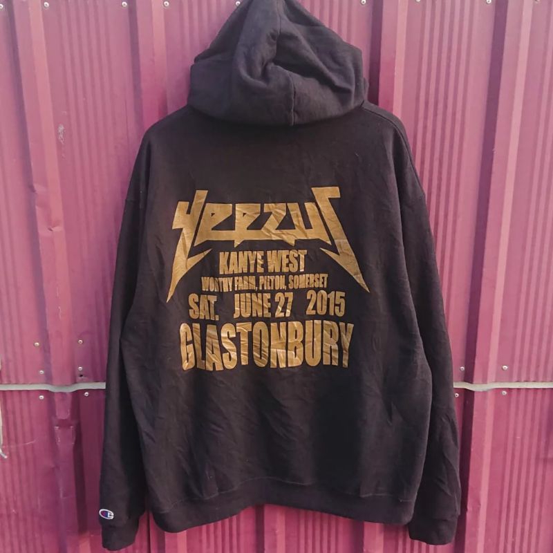 hoodie champion x yeezuz kanye West tour