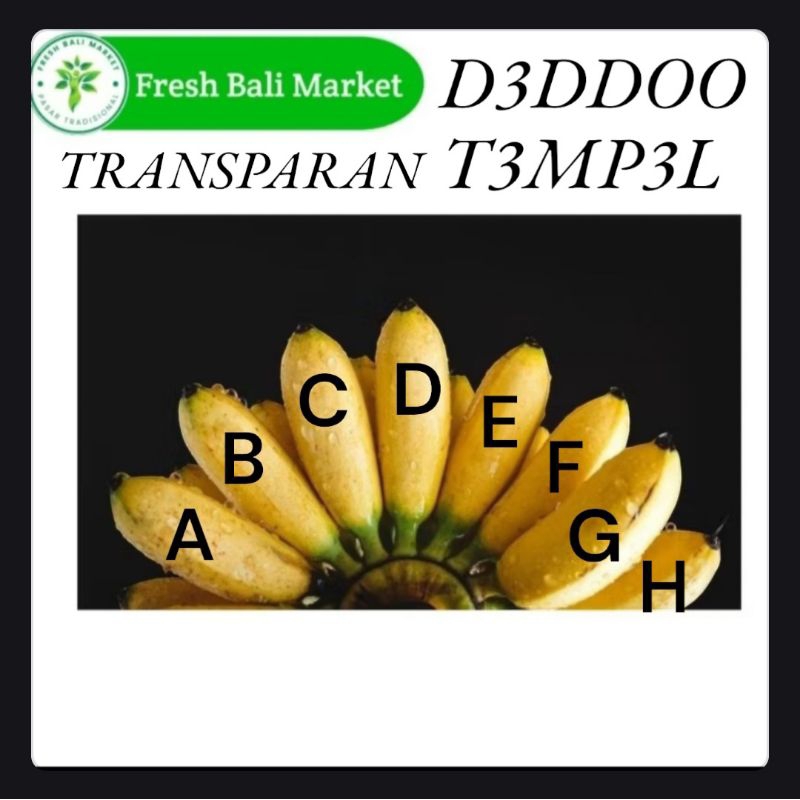

Pisang bolen Buah Buahan segar Produck Lokal