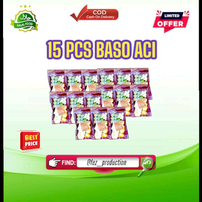 

15 PCS BASO ACI ORI TERMURAH
