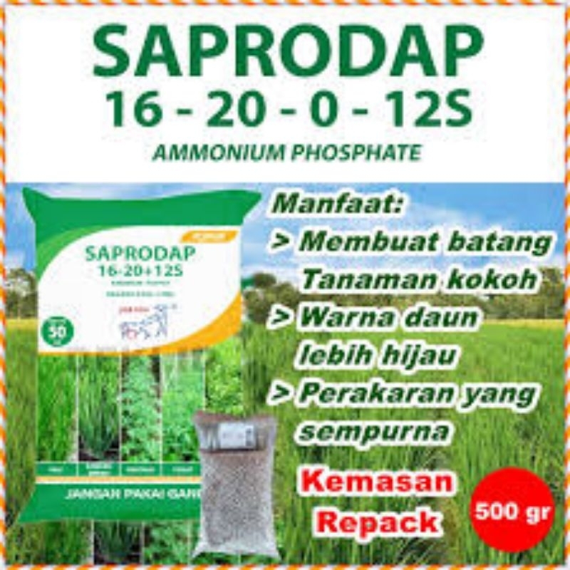 Pupuk saprodap Repack 1 kg( pak tani)