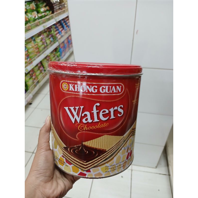 

KHONGGUAN WAFER CHOCOLATE NEW TIN 600GR