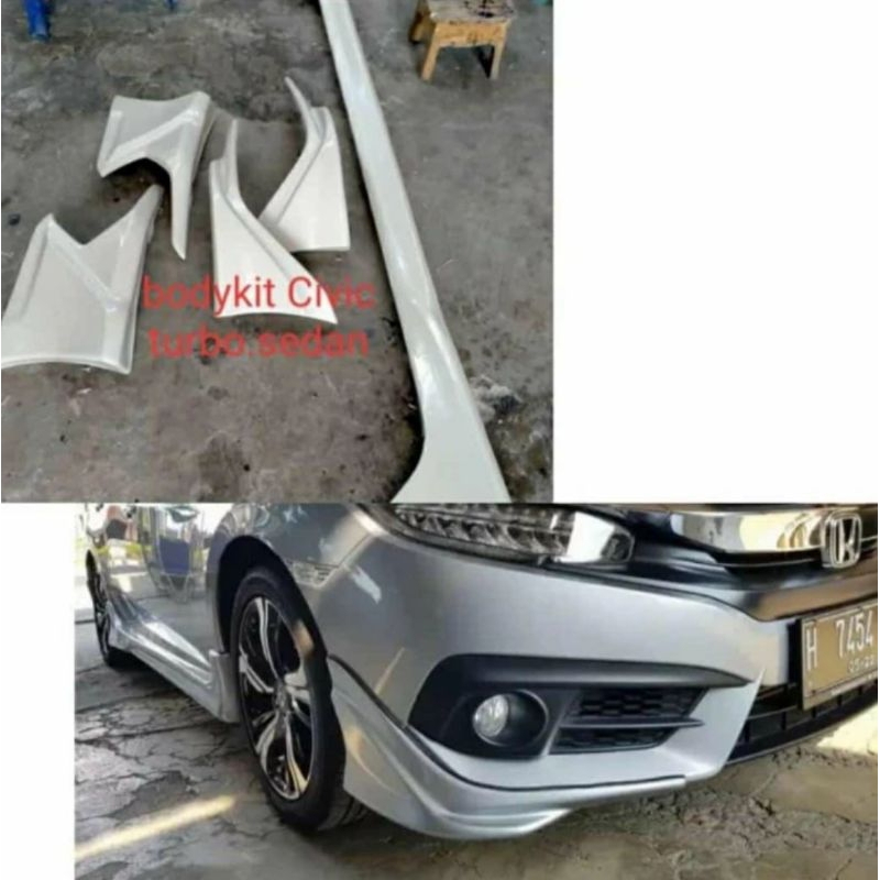 Bodykit civic turbo sedan tanpa cat