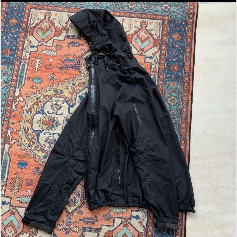 SALOMON GORPCORE GORE-TEX JACKET BLACK, SALOMON GORPCORE SECOND