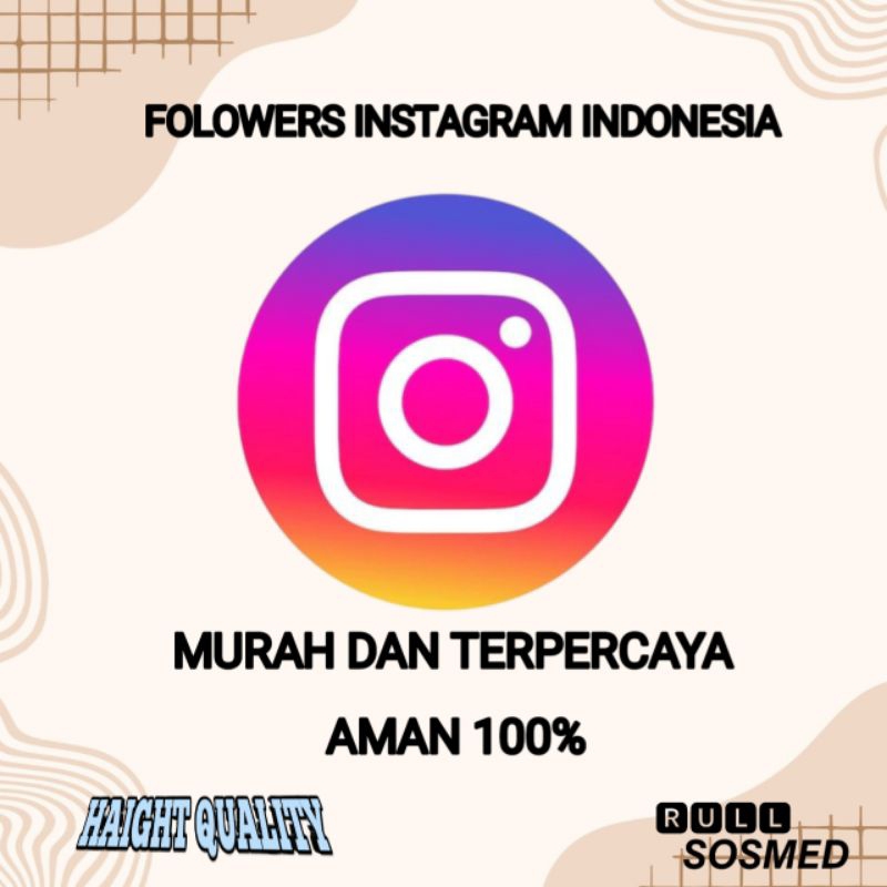 FOLLOWERS INSTAGRAM INDONESIA REAL 100%