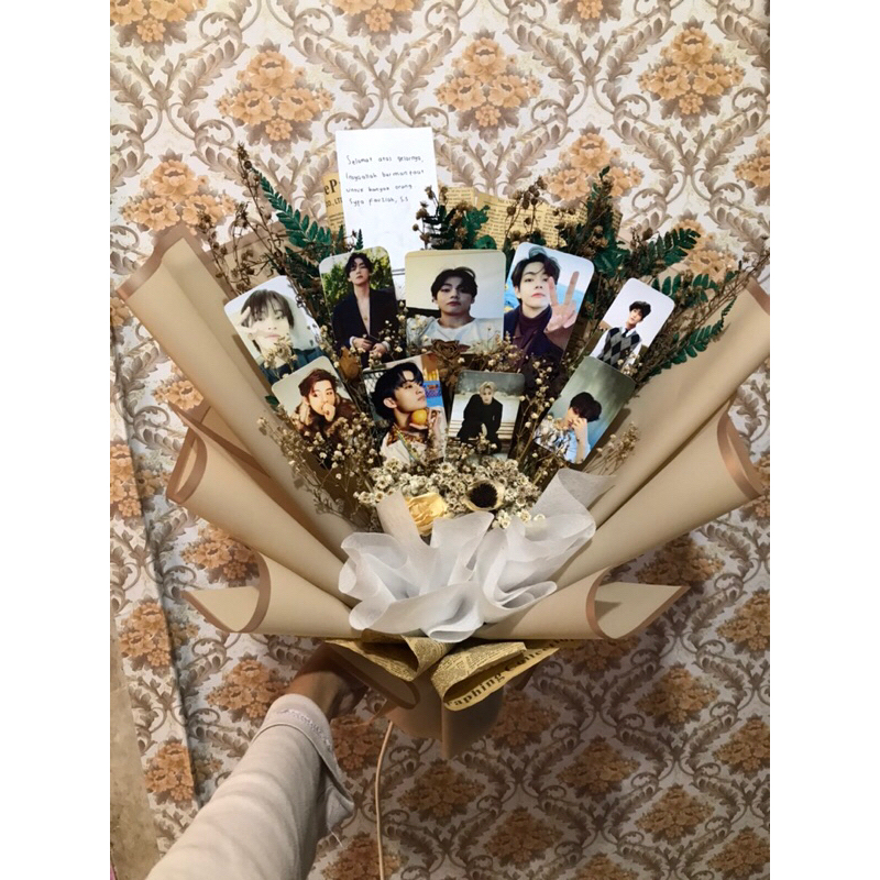 [ PO 0-1 HARI ] READY BUKET PHOTOCARD (PC) IDOL / KPOP NCT BTS TREJO Custom  -  Buket foto Kado / wi