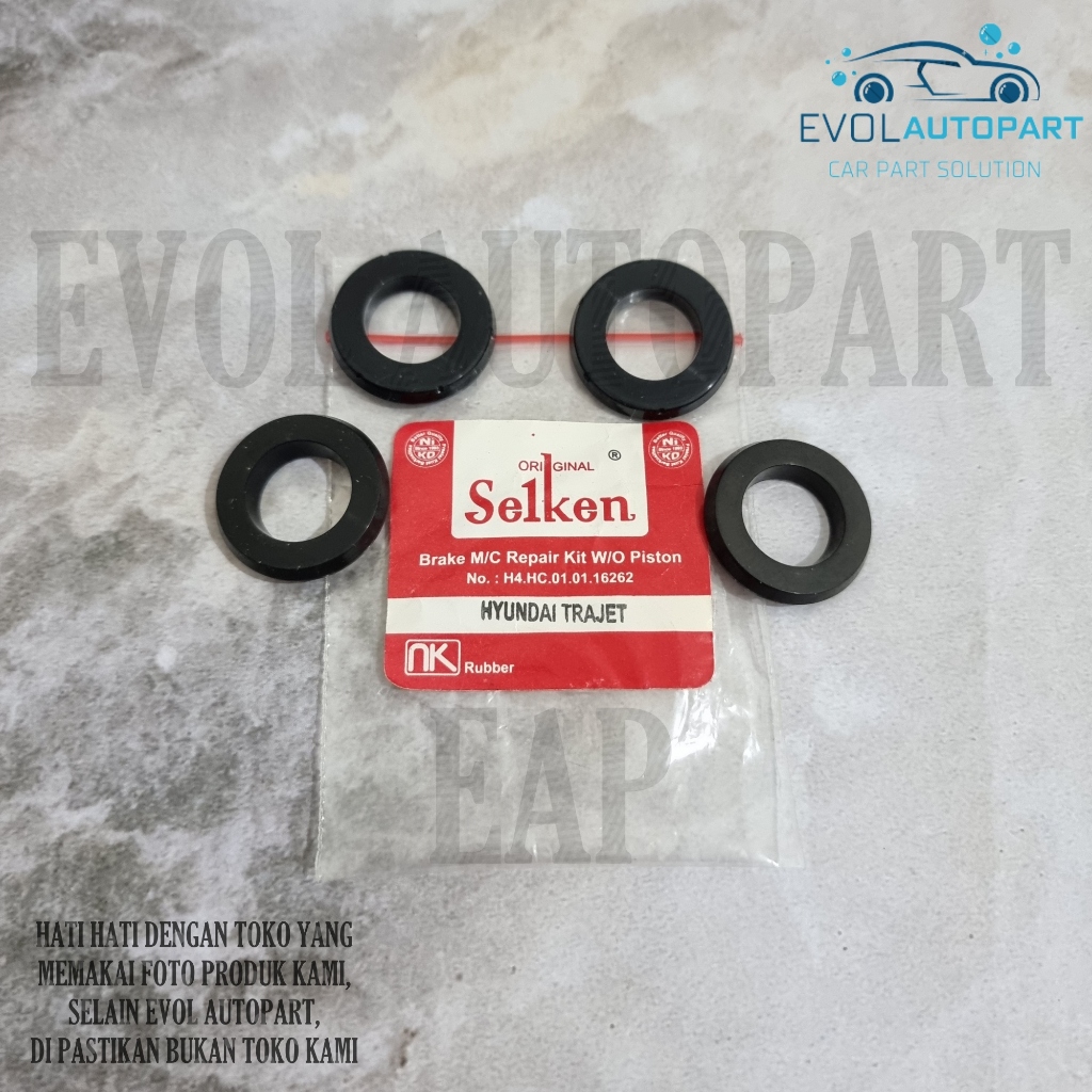Karet Seal Kit Master Rem Central Atas Hyundai Trajet Carnival Size 1 11/16