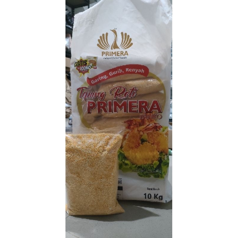 

Tepung Roti/Panir/Bread Crumbs Primera Panko repack 1kg