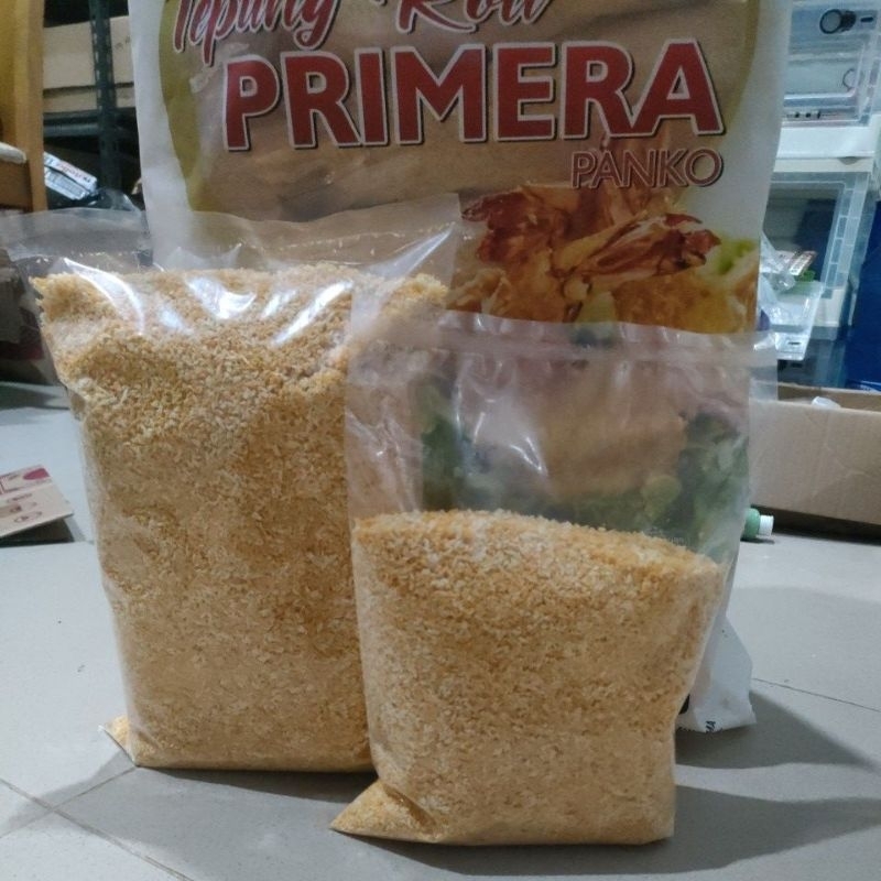 

Tepung Panir/Tep Roti/Bread Crumbs Primera Panko repack 500Gr