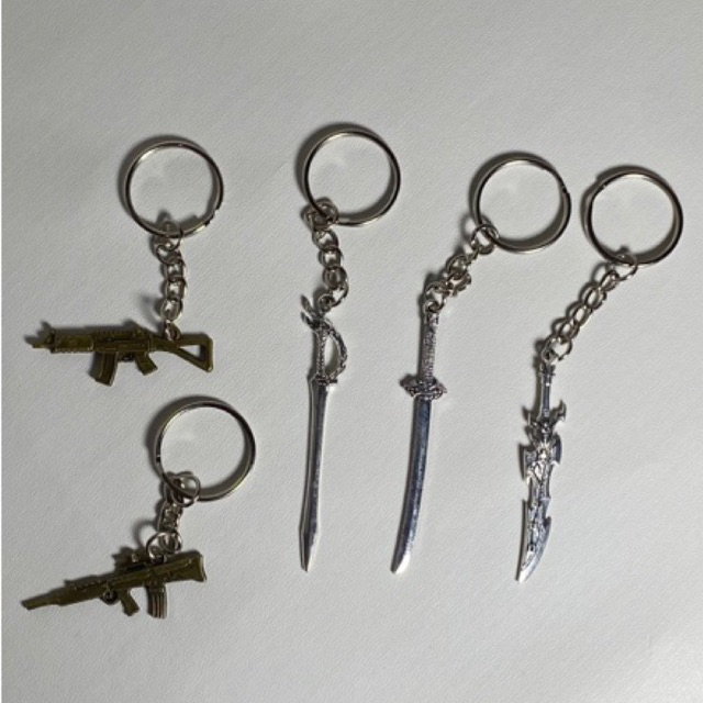 NIERO OTHELLO - Gantungan Kunci Pedang / Katana /Tembak