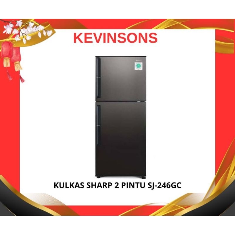 KULKAS SHARP 2 PINTU SJ 246 326 246GC 326GC SD SR