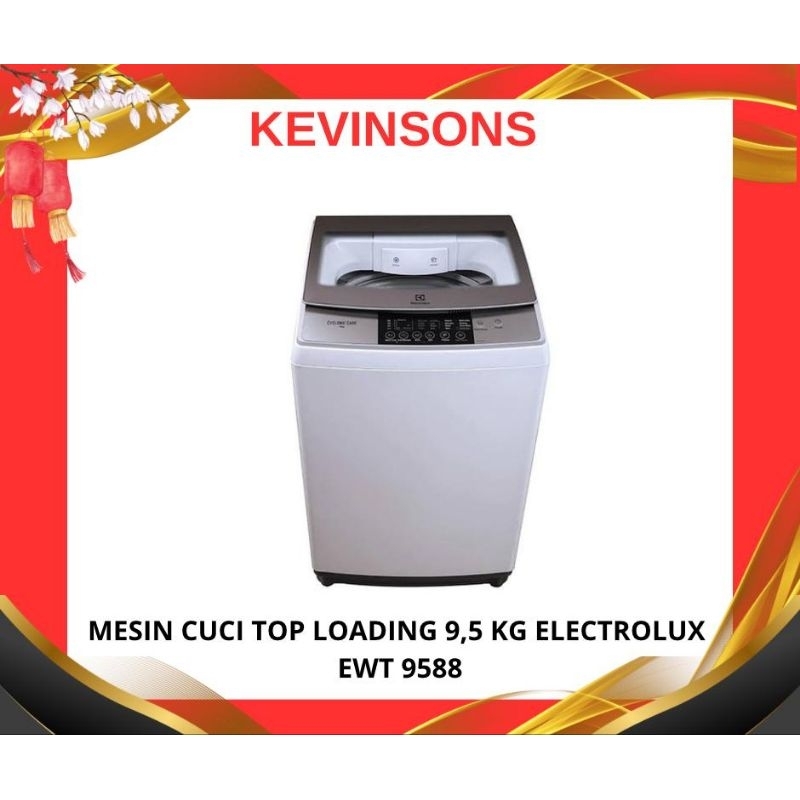 MESIN CUCI TOP LOADING 9,5 KG ELECTROLUX EWT 9588