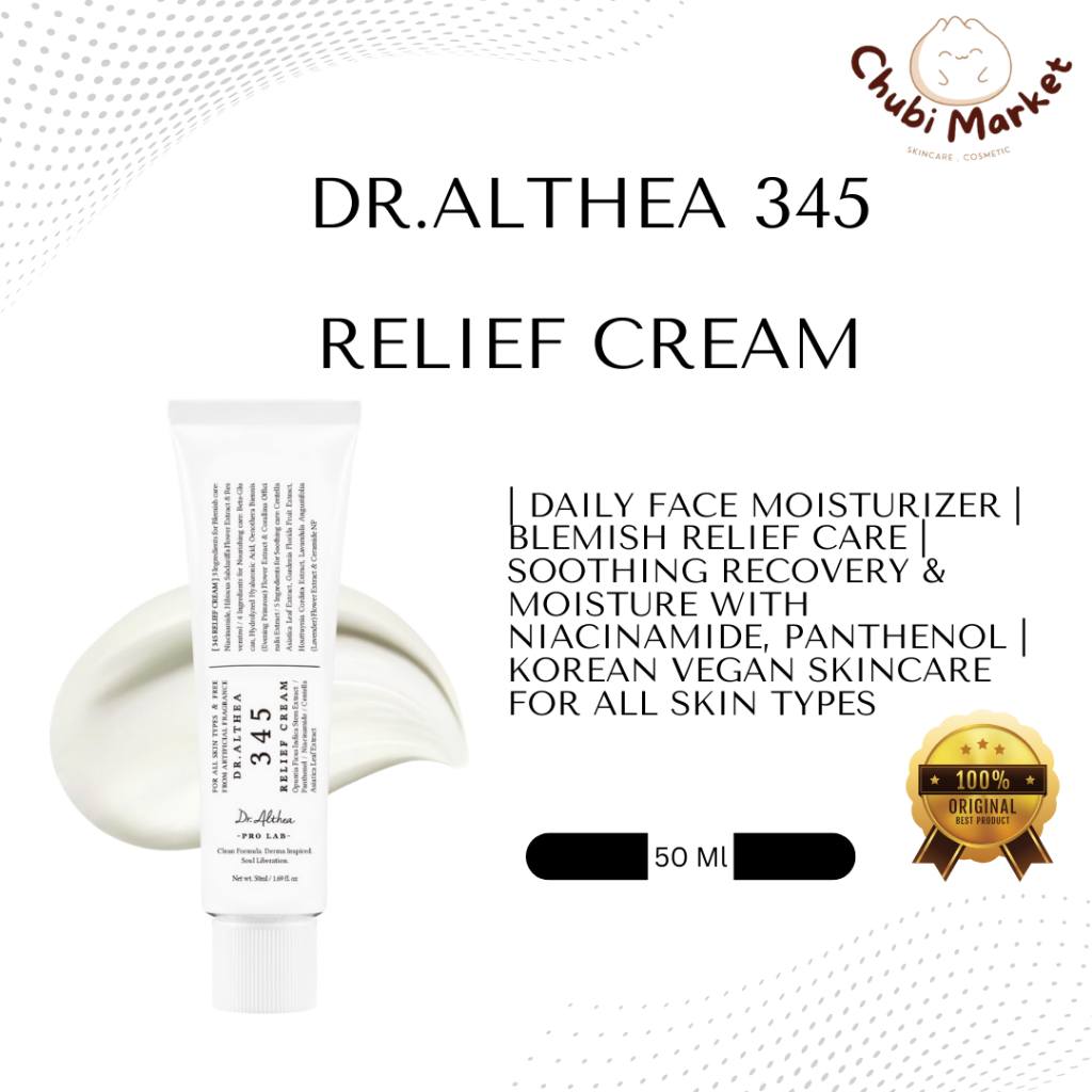 RENEWAL DR.ALTHEA DR ALTHEA 345 RELIEF CREAM POST ACNE CREAM