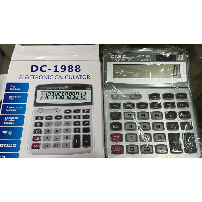 

calculator type DC 1988