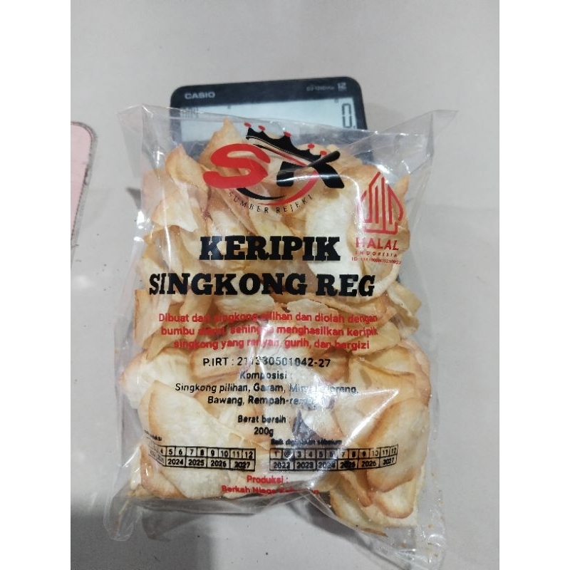 

Keripik singkong Rege 200 gram