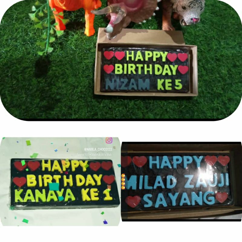 

coklat bar ultah